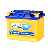 Аккумулятор AКОМ 60 Ач 540А прямая полярность 