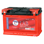 Аккумулятор ELAB 6СТ- 75 Ач 700А прямая полярность 