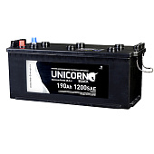 Аккумулятор UNICORN BLACK-190 Ач 1100А прямая полярность